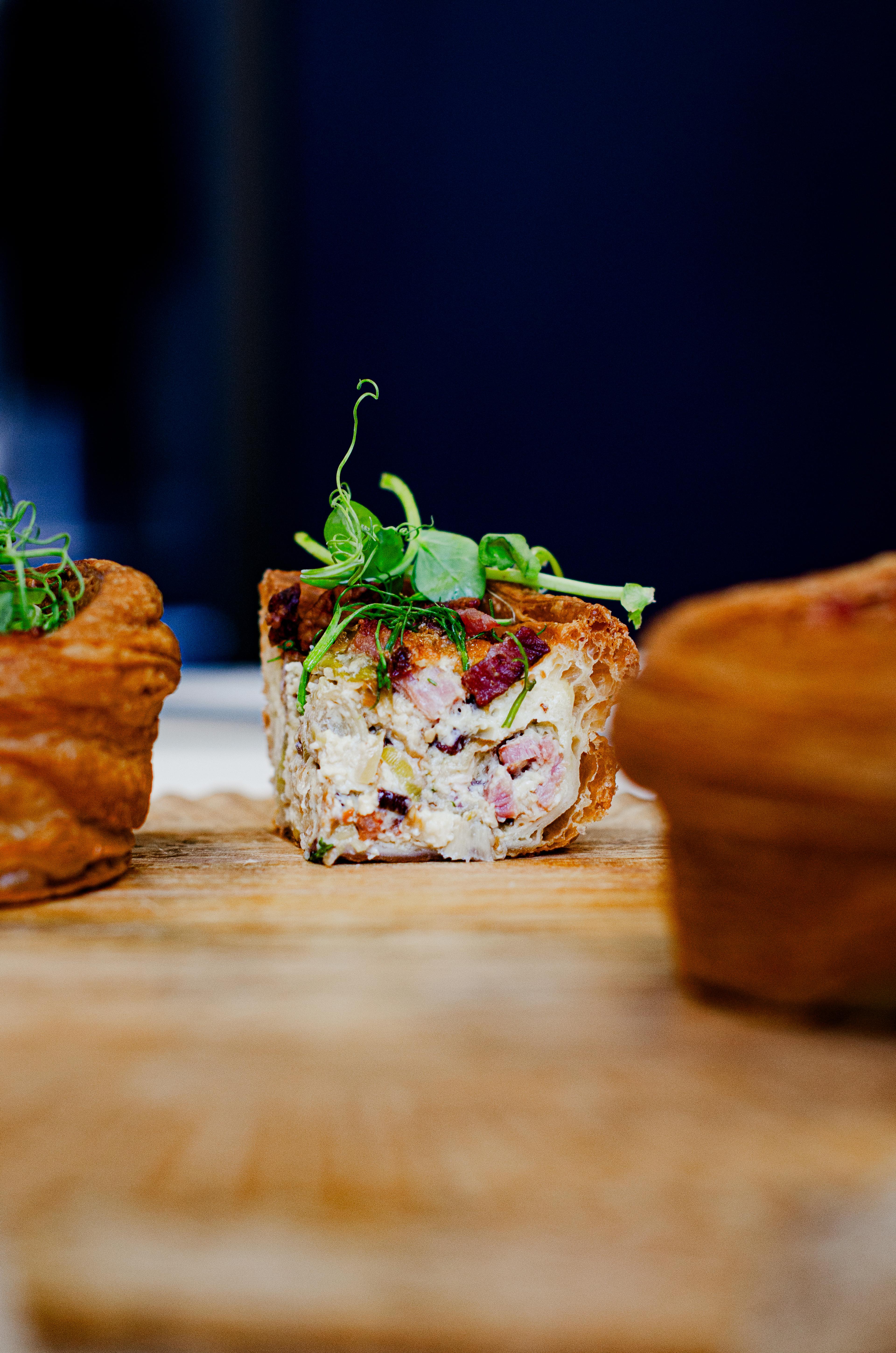 Pancetta & Leek Quiche