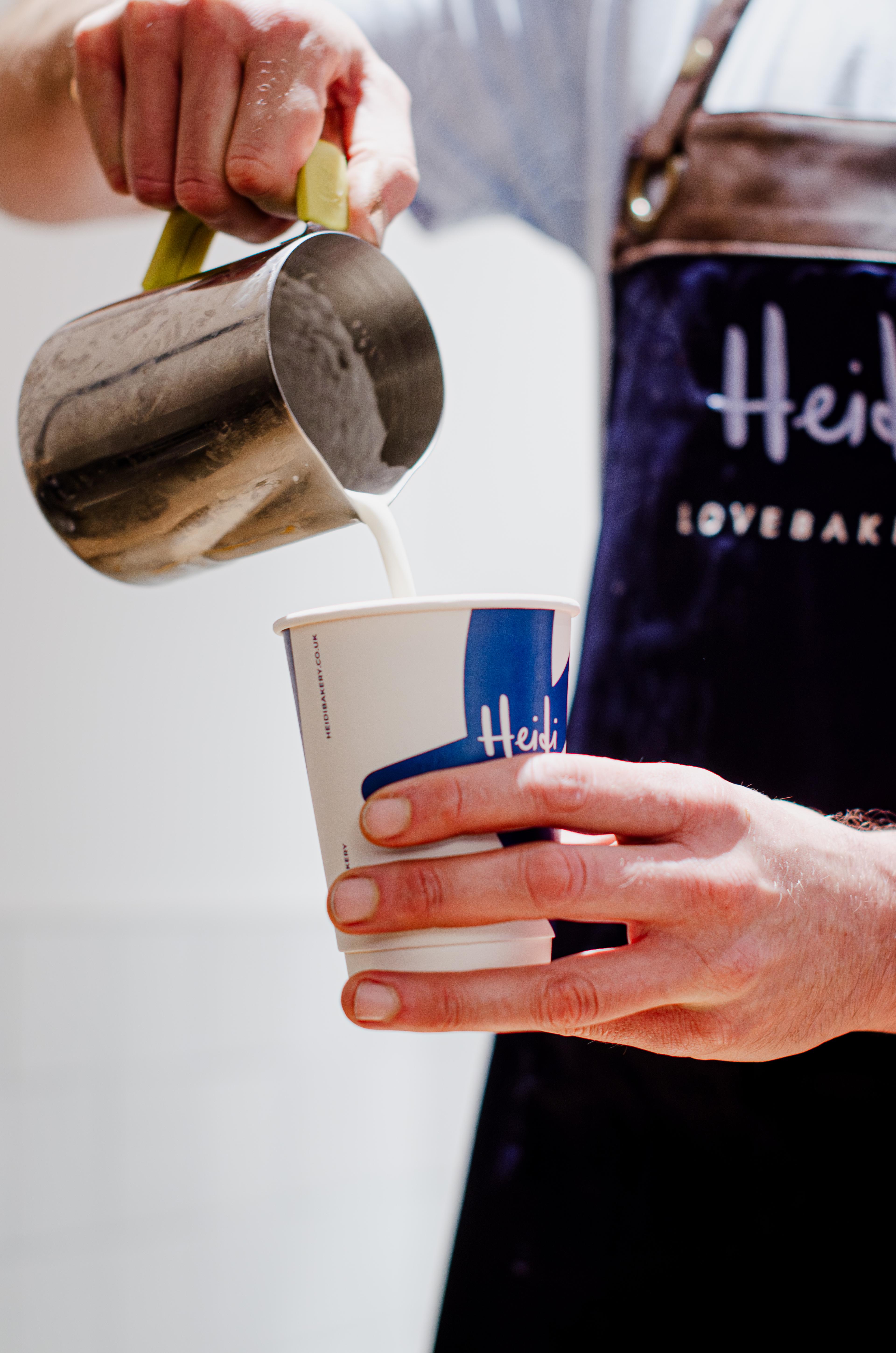 Coffee at Heidi Bakery