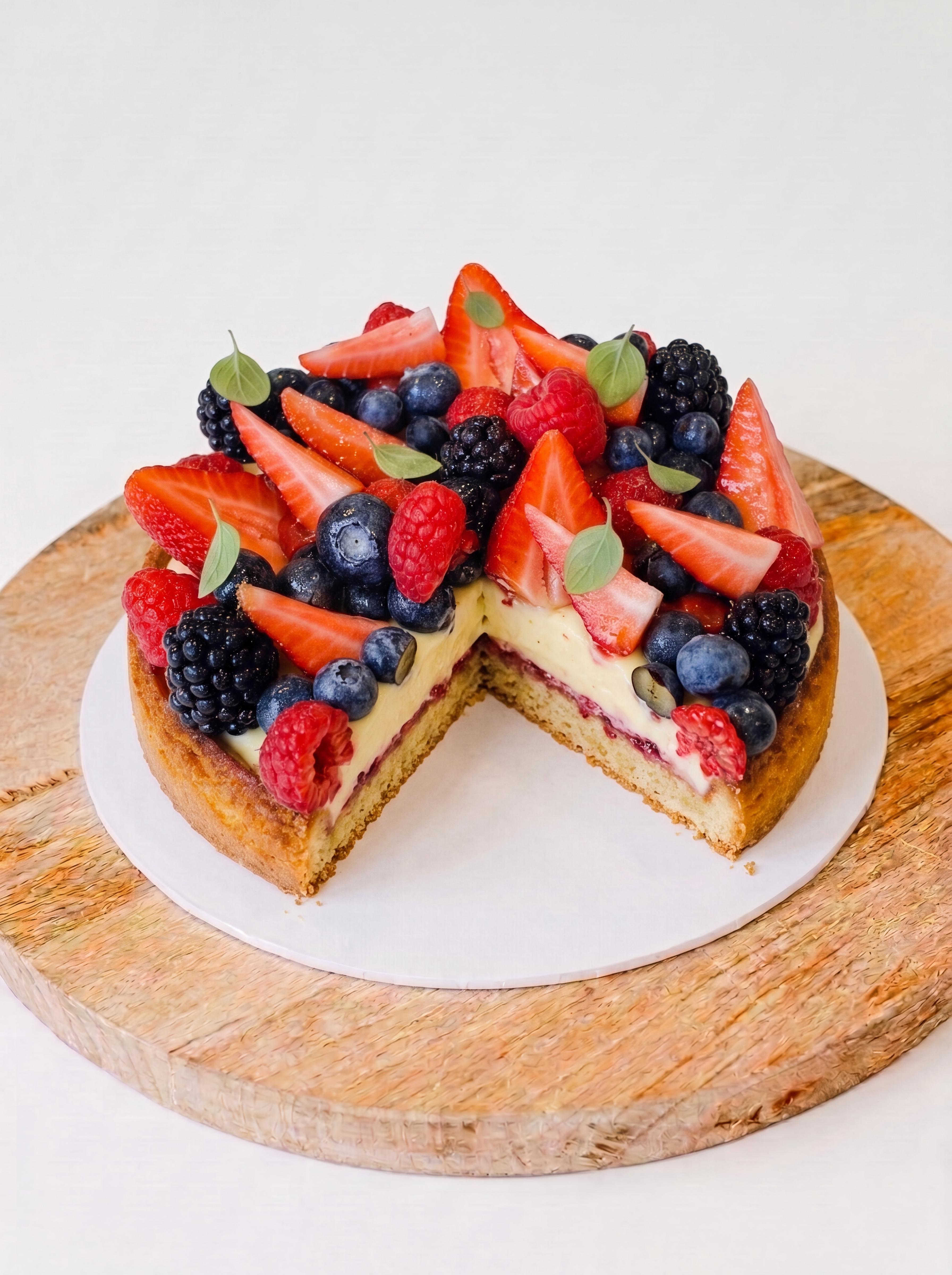 Large Fruit Tart