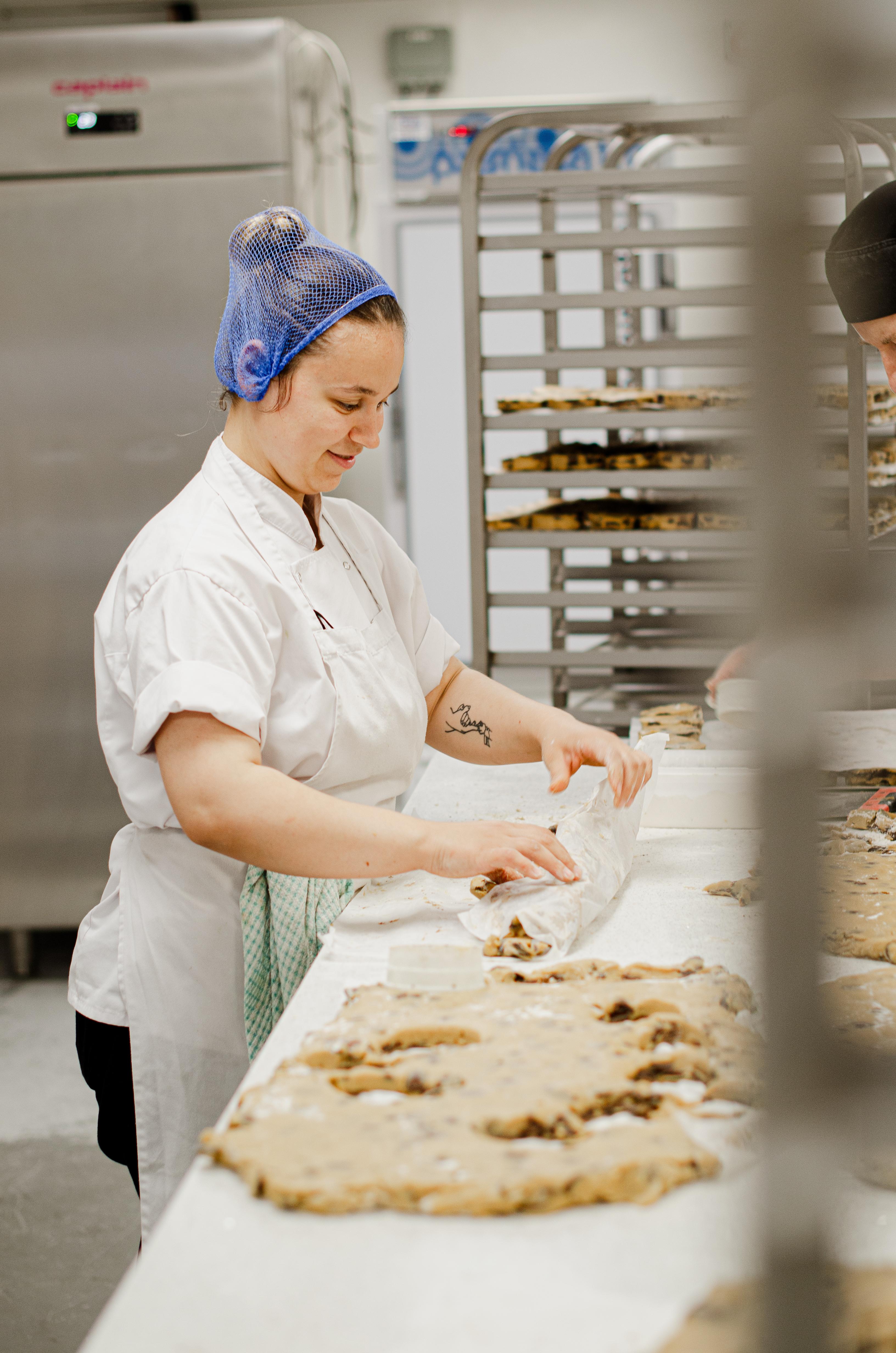 Inside the Heidi Bakery kitchen