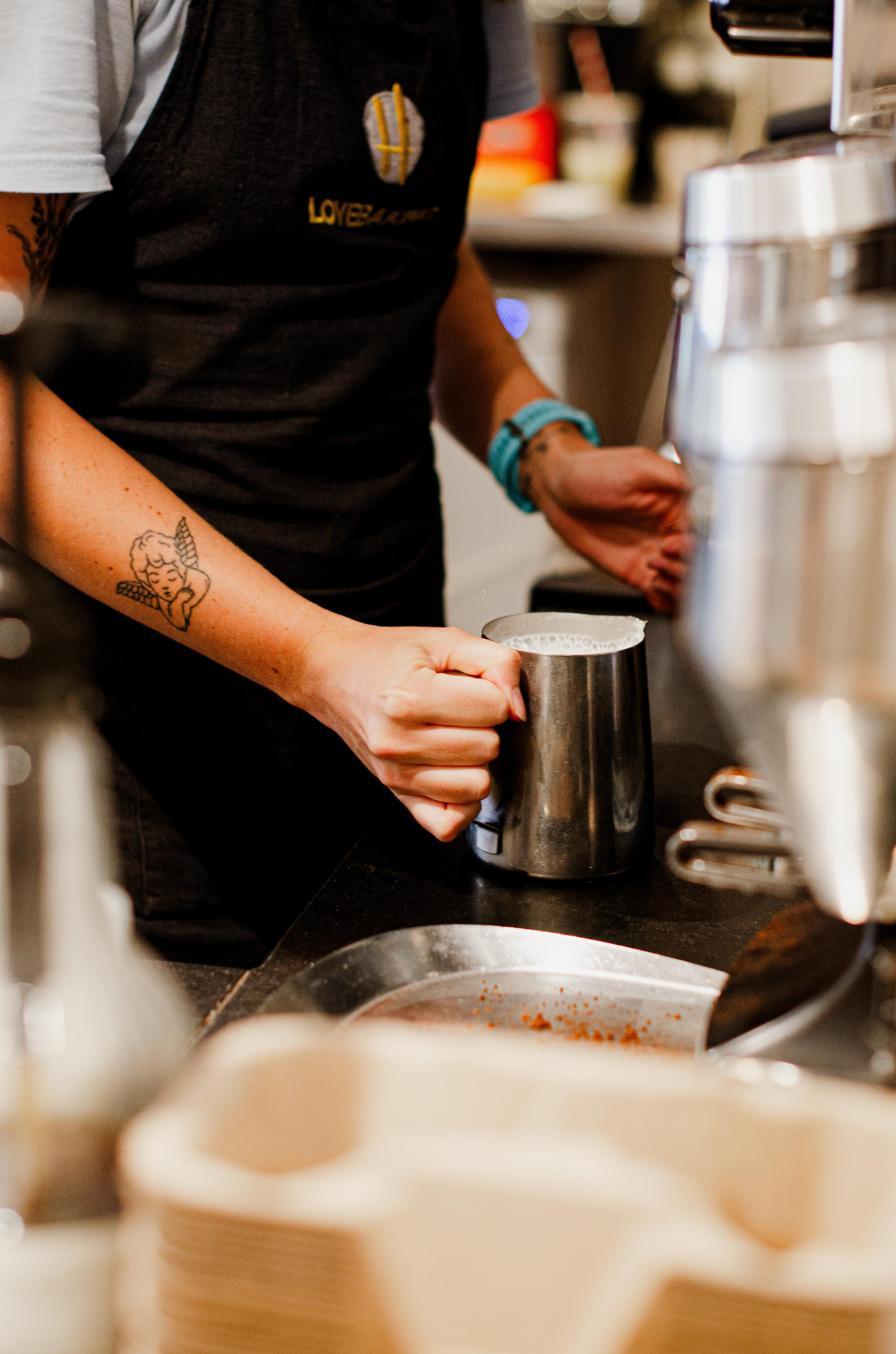 Coffee at Heidi Bakery