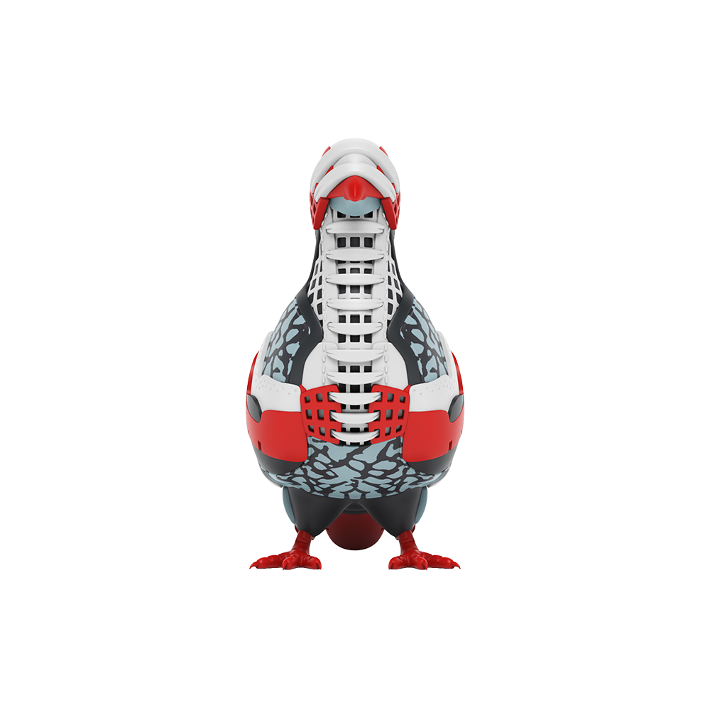 Pigeon in Flight by Jeff Staple | Mighty Jaxx