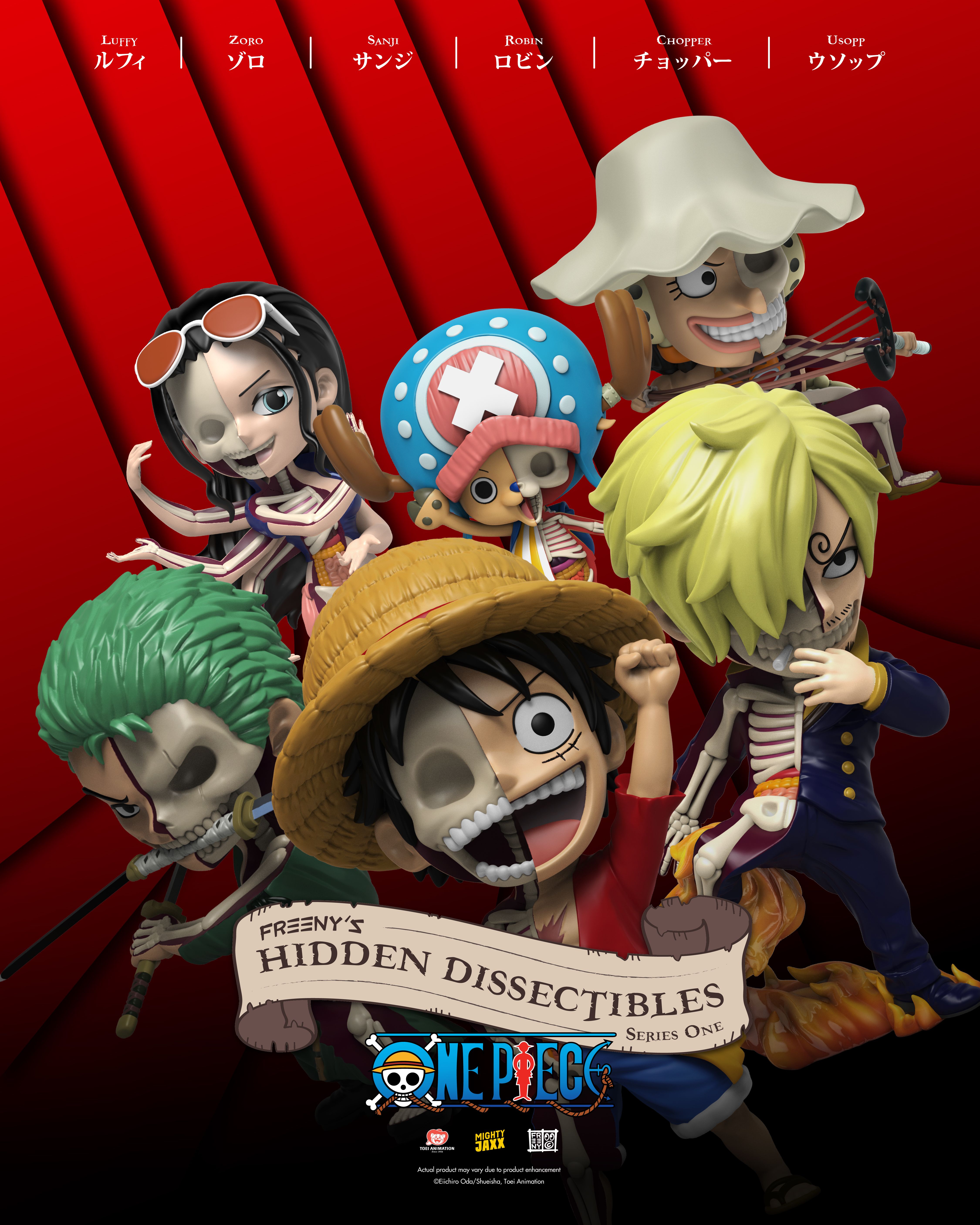 Freeny's Hidden Dissectibles: One Piece | Mighty Jaxx