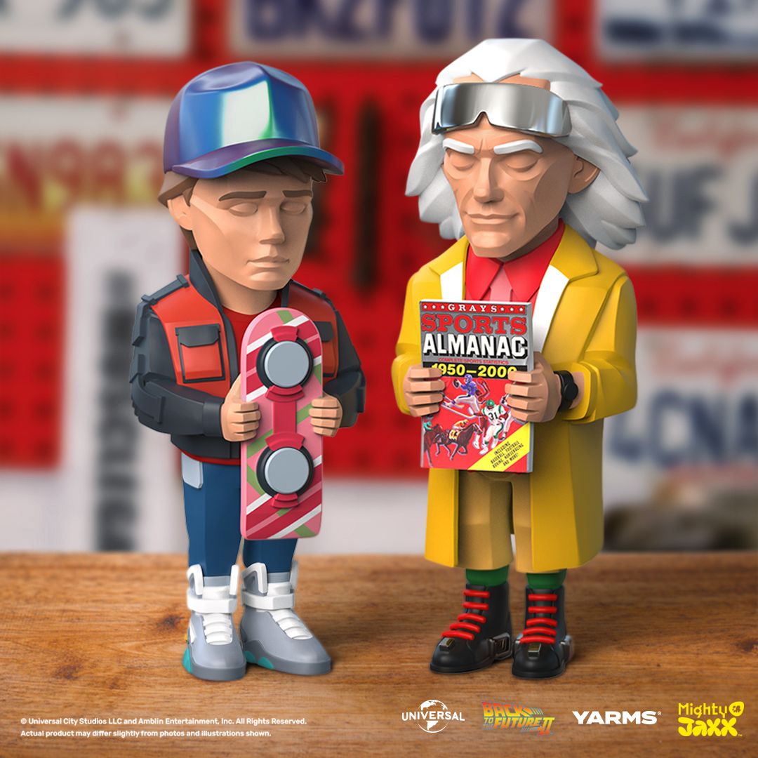 Mighty Jaxx バックトゥザフューチャー2 マーティ ドクYARMS Back to the Future Part 2 x YARMS | Mighty Jaxx