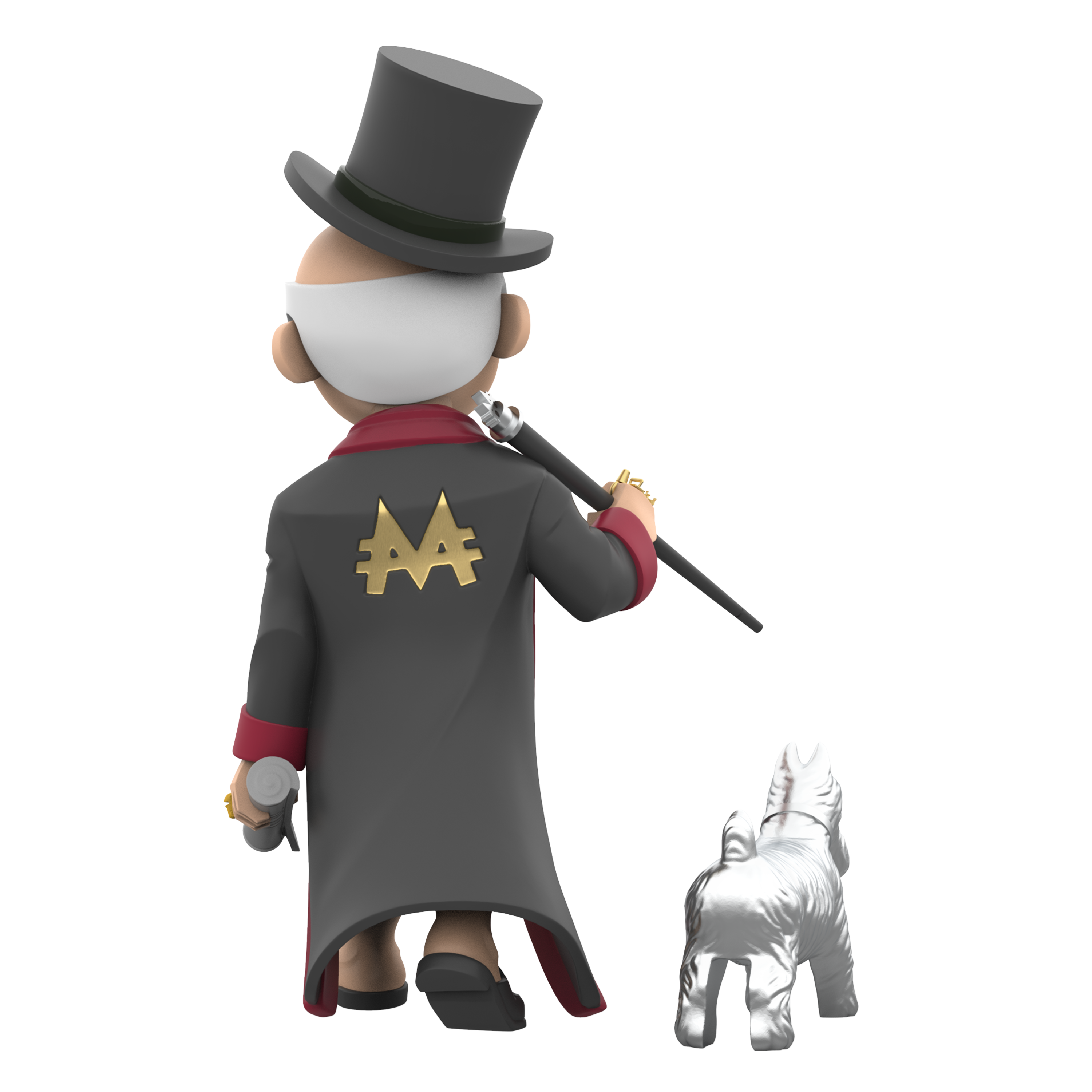 モノポリー　双六ゲーム　フィギュア　アートトイ//Mighty Jaxx モノポリー双六ゲームフィギュアアートトイ//Mighty Jaxx