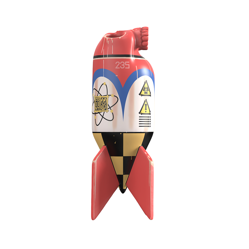 Skull bomb (Retro Edition) by Jason Freeny | Mighty Jaxx
