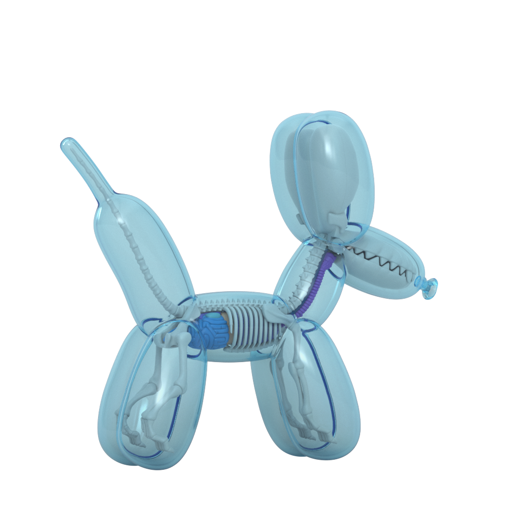 その他 Mighty Jaxx Freeny's Anatomy Balloon Dog a4e5eb2a967900b5d62c2d8c8beed0