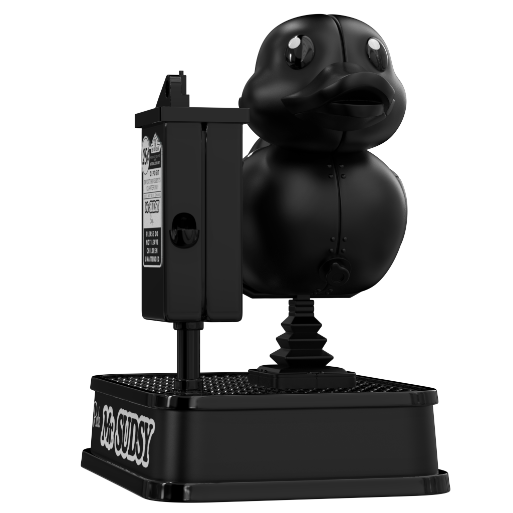 Mr Sudsy (Blackout Edition) by Jason Freeny | Mighty Jaxx