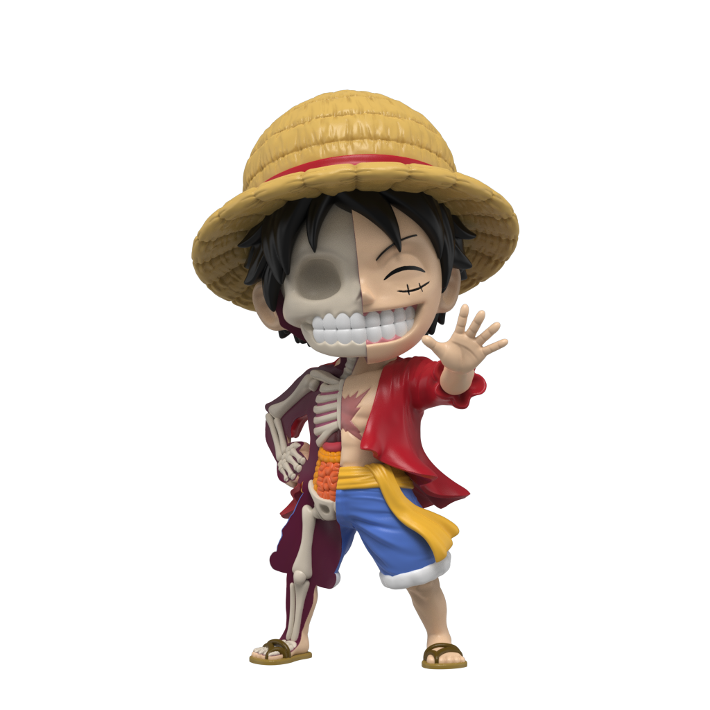 コミック・アニメ ONE PIECE LUFFY's XXRAY: One Piece Luffy Wanted Series | Mighty Jaxx