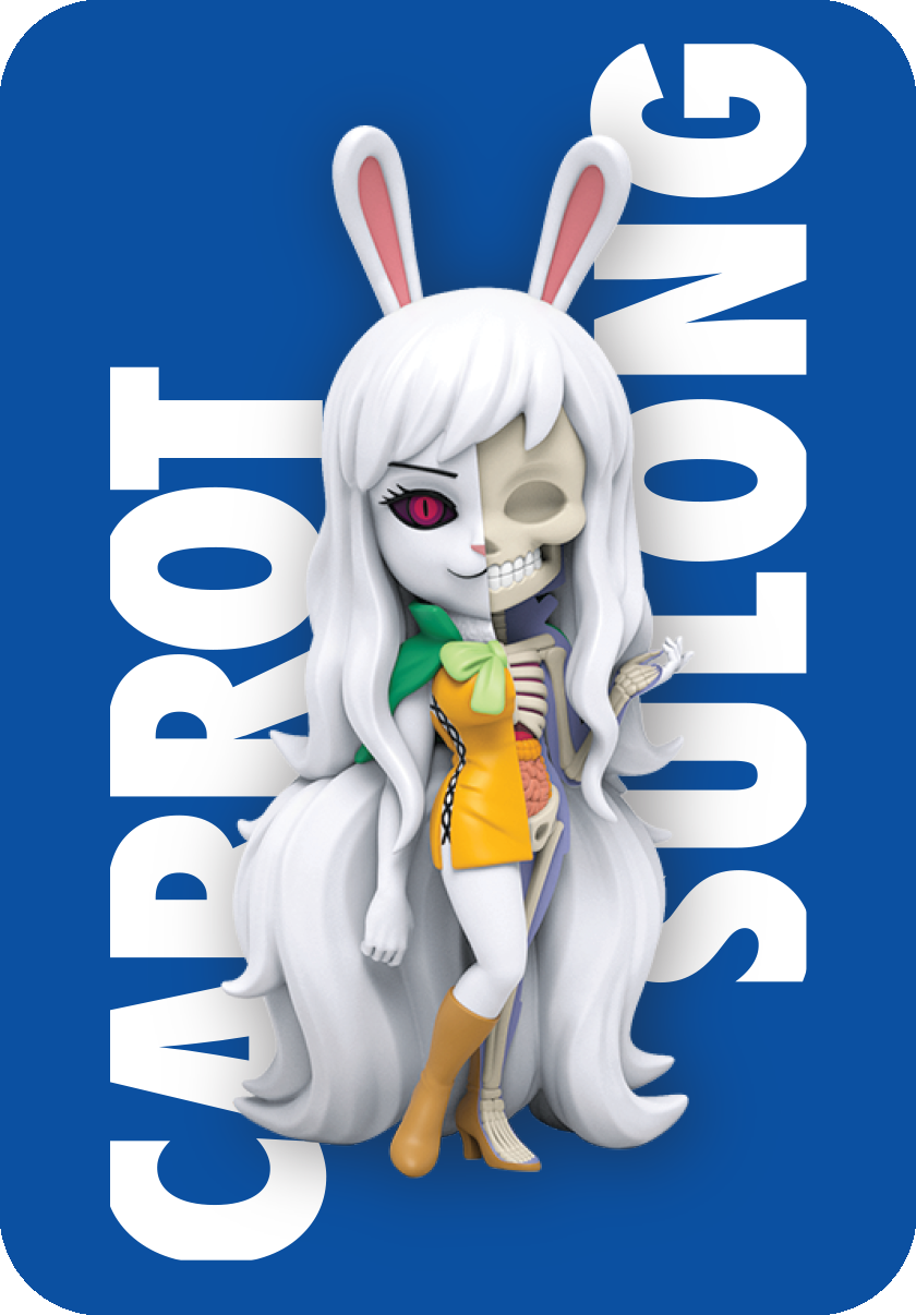 ワンピース Katie NO COUNTRY doll onepiece OFF WHITE Freeny's Hidden Dissectibles: One Piece (Ladies Edition) | Mighty Jaxx