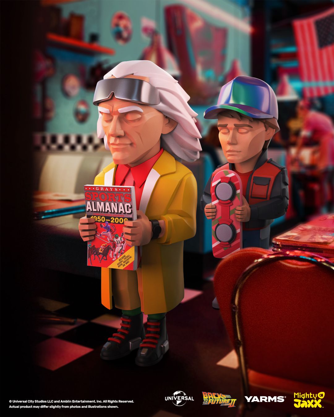 Mighty Jaxx バックトゥザフューチャー2 マーティ ドクYARMS Back to the Future Part 2 x YARMS | Mighty Jaxx