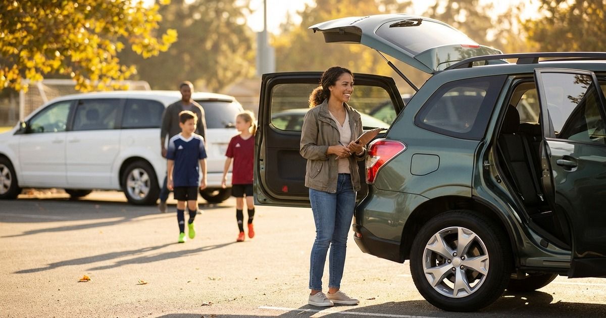 Auto condivise per gli allenamenti: organizza i passaggi senza stress