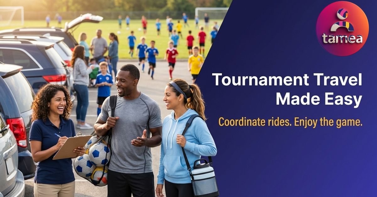 Sports Tournament Carpool: Organize Team Travel Easily