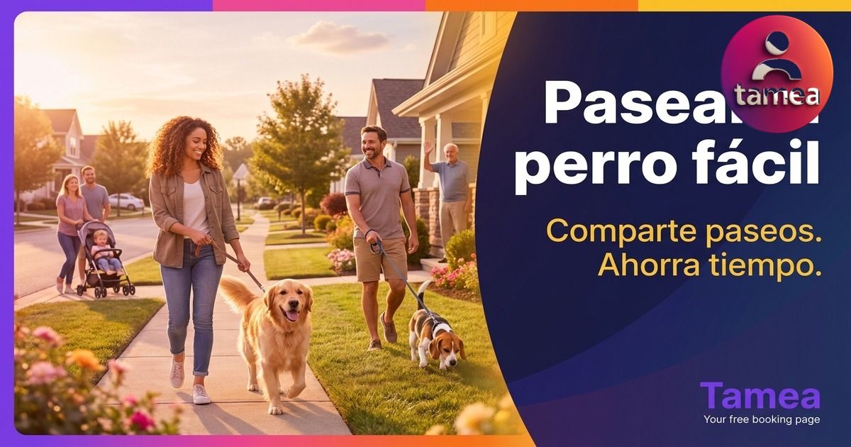 Cómo organizar paseos de perros entre vecinos