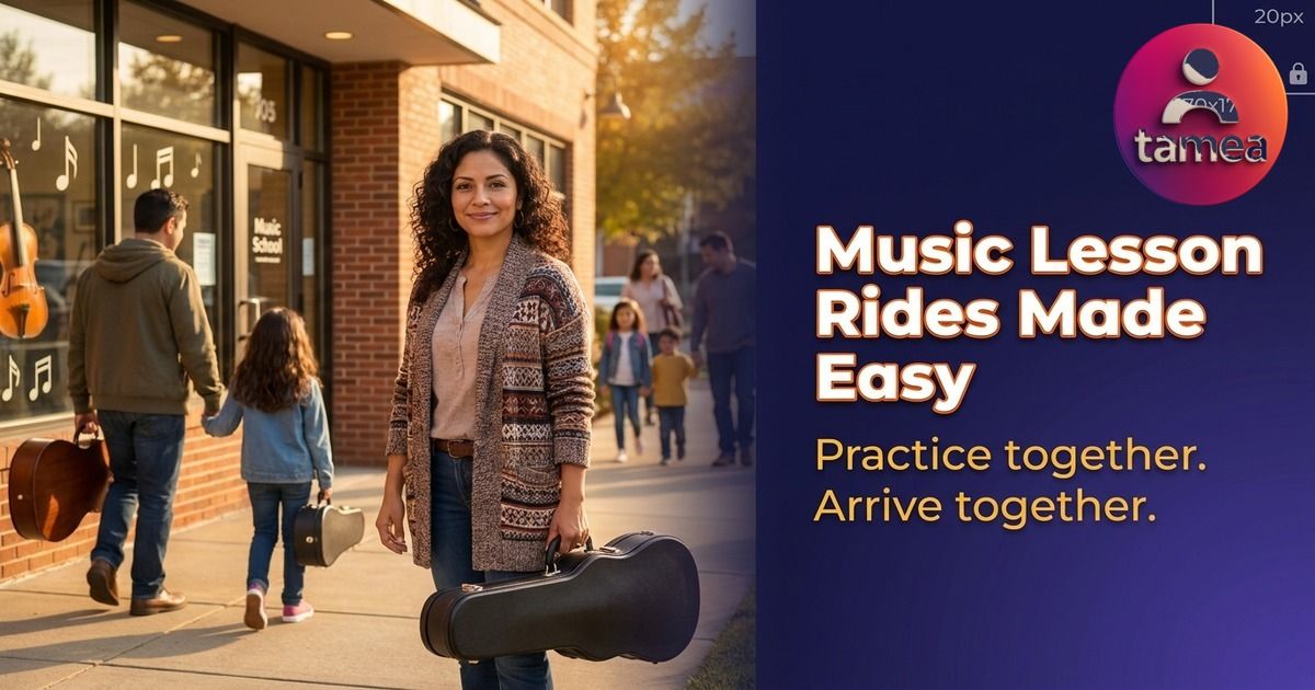 How to Organize Music Lesson Rides for Your Kids