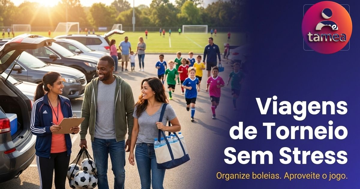 Transporte para torneios: organize viagens da equipa