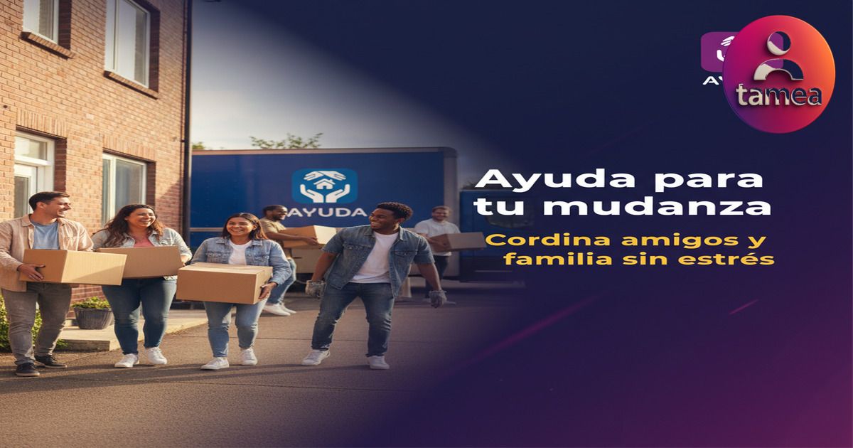 Ayuda para mudanza: organiza amigos para el gran día