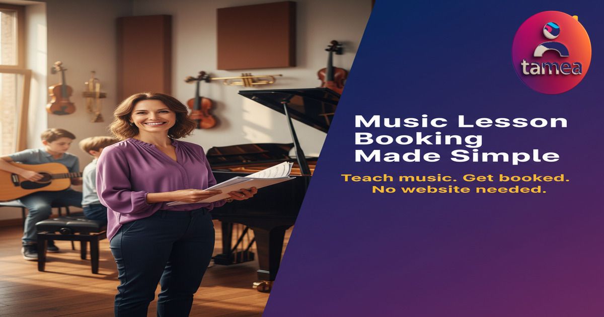 How Independent Music Teachers Accept Bookings Online