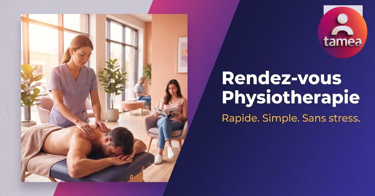 Prendre rendez-vous de physiotherapie en ligne : gerez vos creneaux sans site web