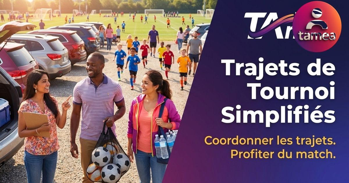 Covoiturage tournois sportifs : organiser trajets d'équipe