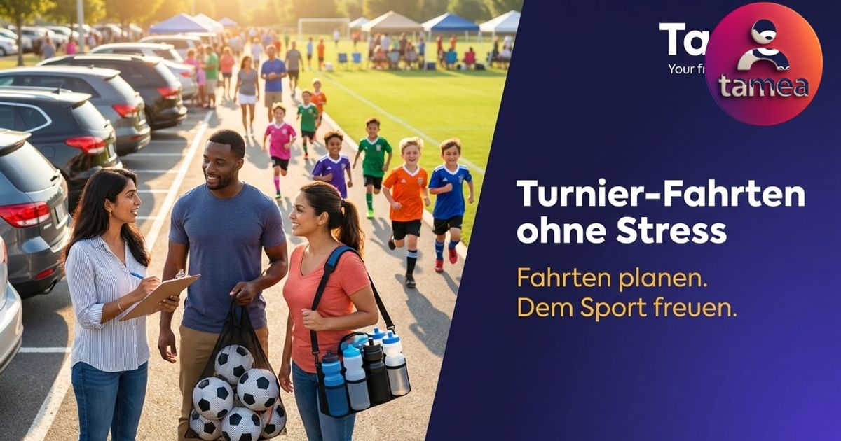Sportturnier-Fahrten stressfrei organisieren: Tipps für Eltern