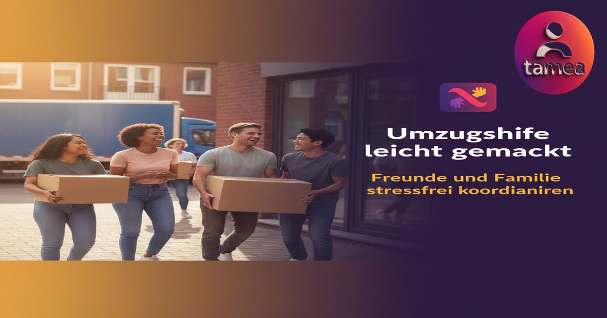 Umzugshilfe: So organisierst du Helfer für den Umzug