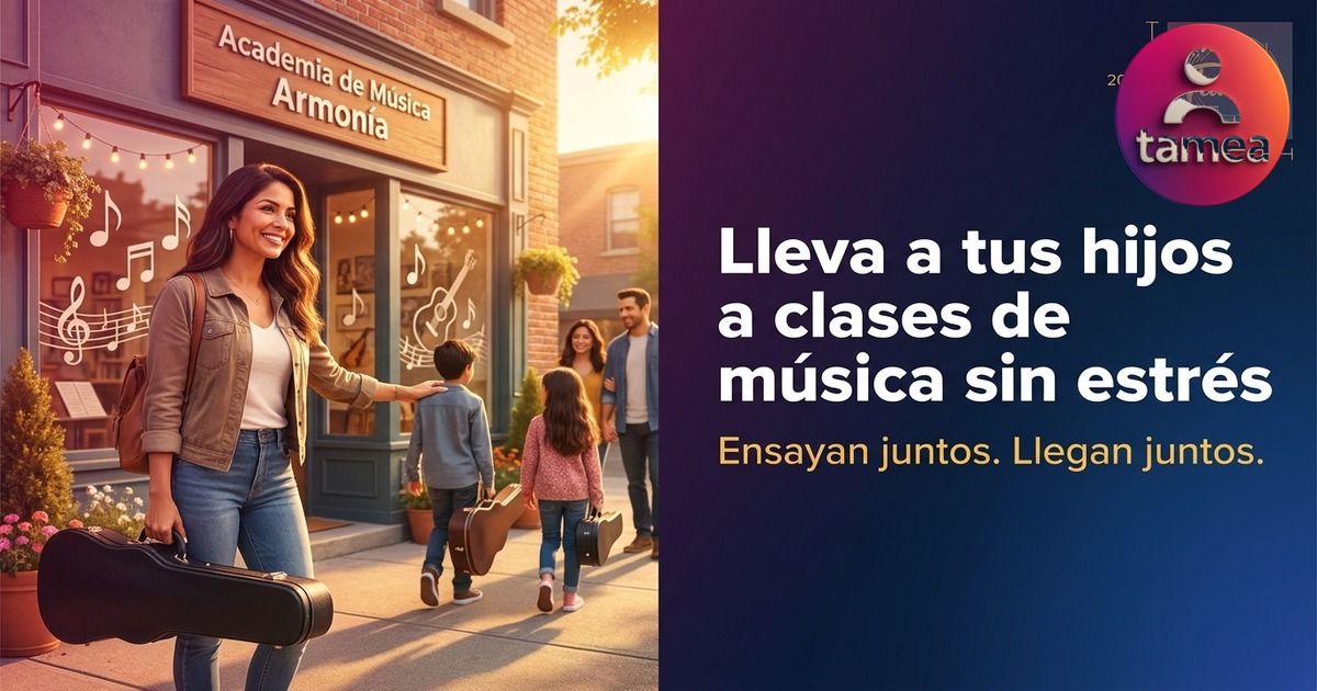 Cómo organizar los viajes a clases de música de tus hijos