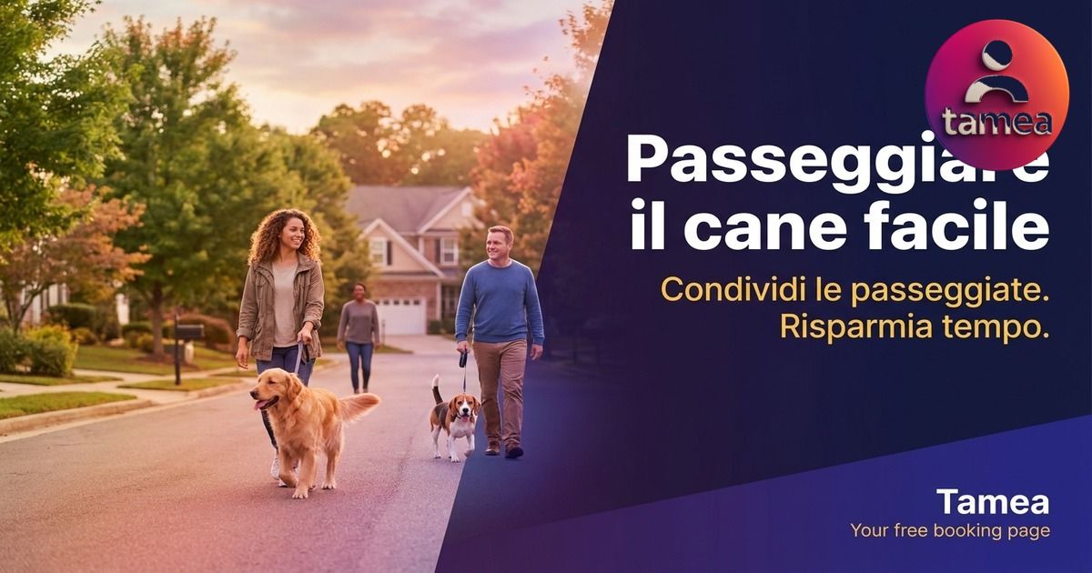 Come organizzare le passeggiate dei cani con i vicini