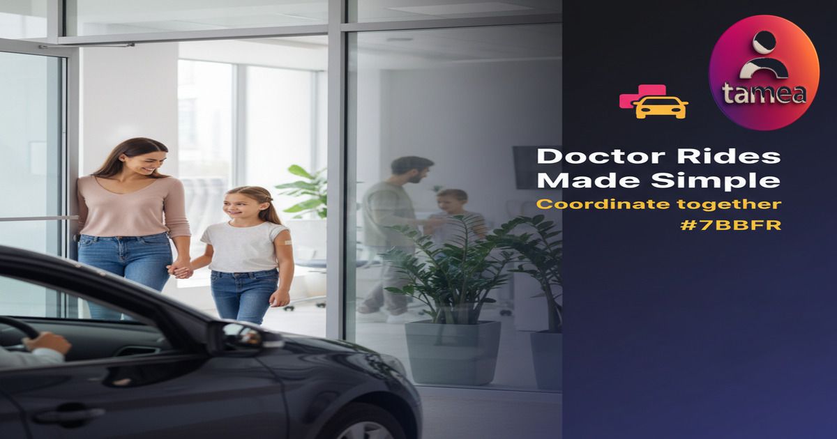 Coordinate Rides for Kids' Doctor Appointments Easily