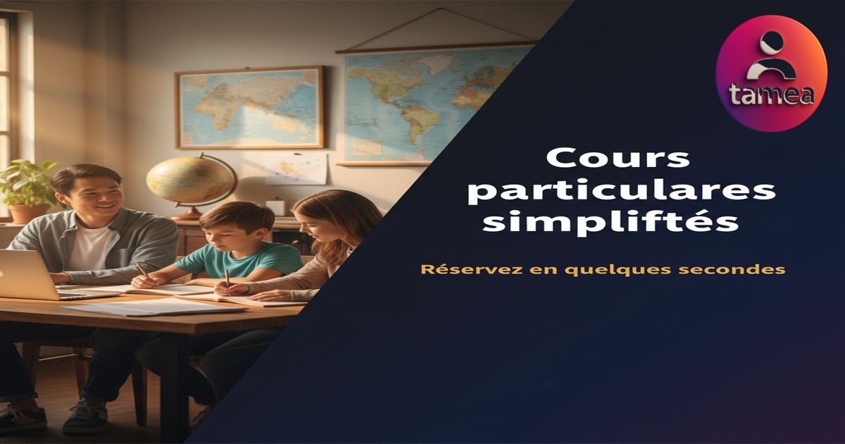 Prendre rendez-vous pour cours particuliers facilement