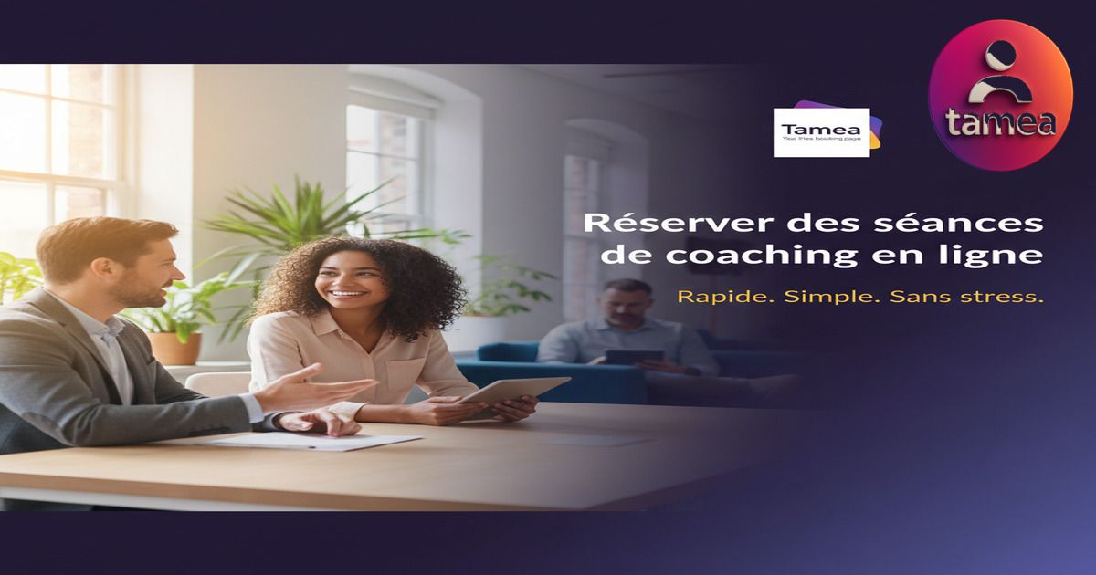 Réserver des séances de coaching en ligne simplement