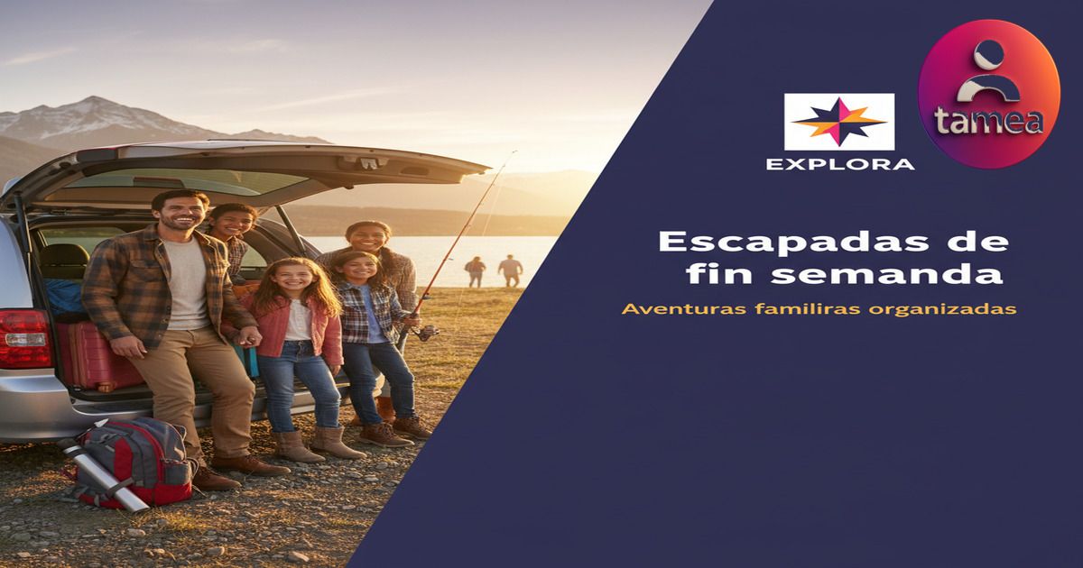 Escapadas de fin de semana: organiza con otras familias