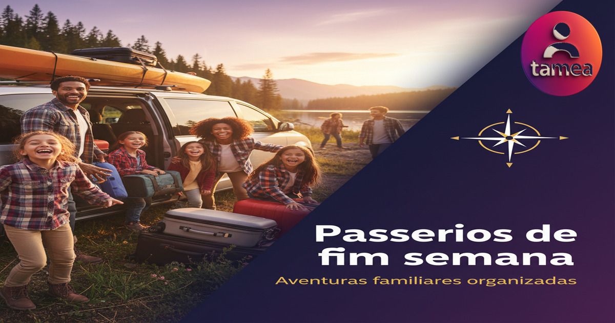 Passeios de fim de semana: organize-se com outras famílias