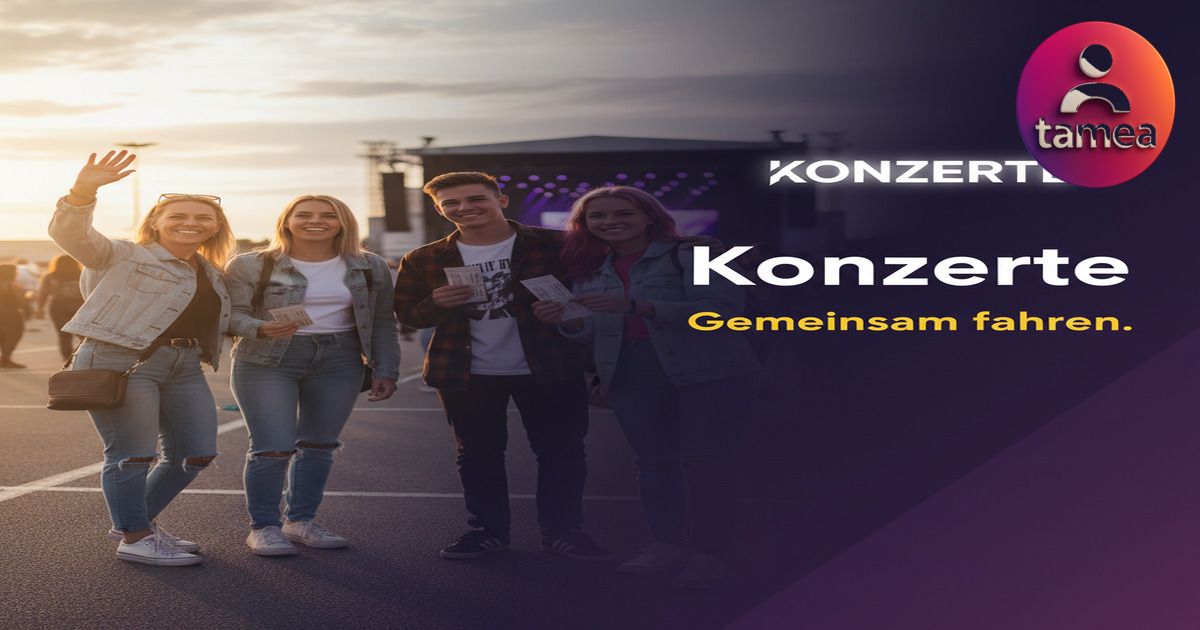 Konzert-Mitfahrgelegenheit: Fahrten für Eltern planen