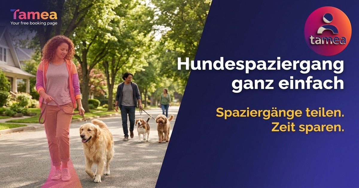 Hundespaziergänge mit Nachbarn gemeinsam planen