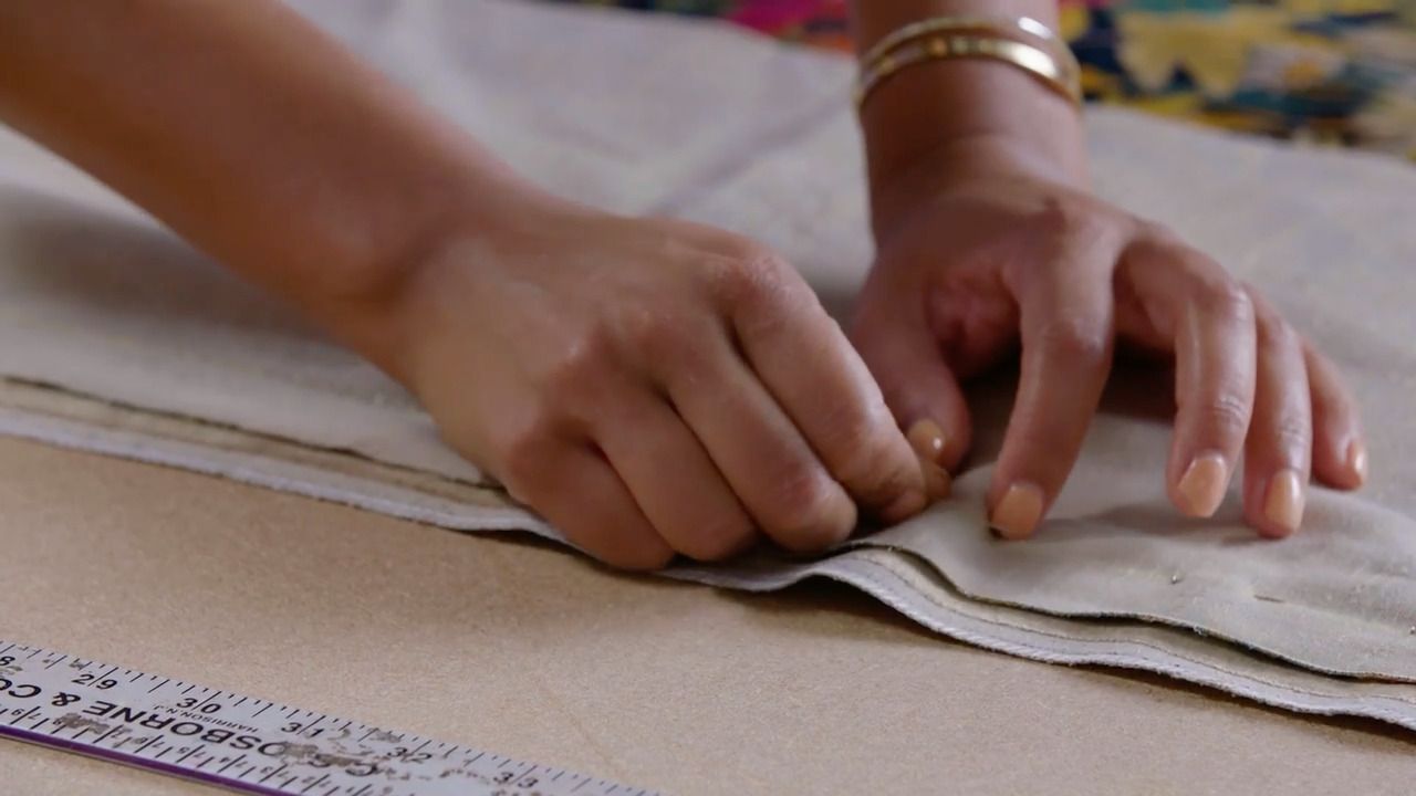 Part 9 - Pinning pieces of fabric together