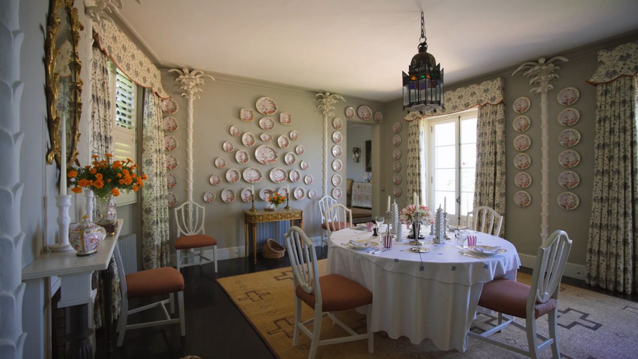 The dining room