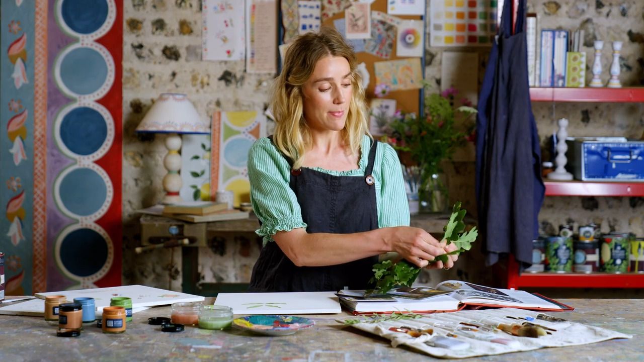 Key patterns and motifs - Part 3 - Adding detail to botanical motifs 