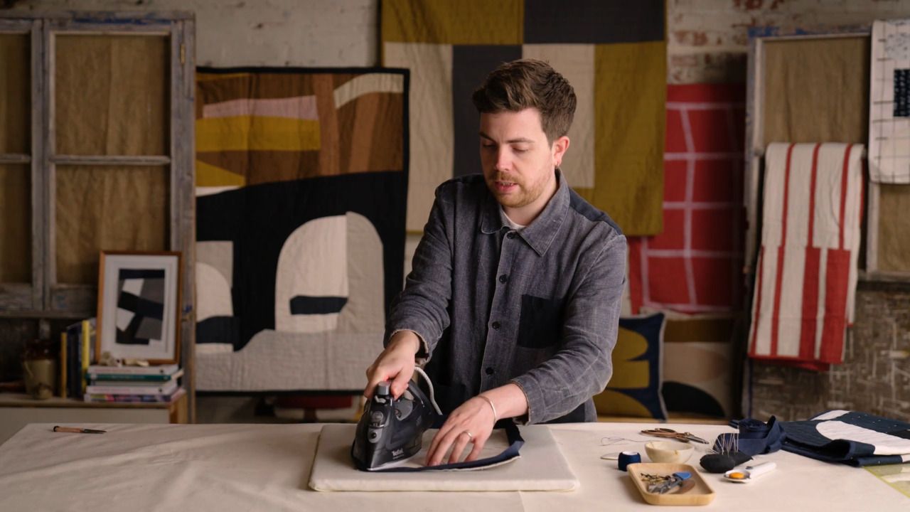 Part 8: Hand finishing your binding