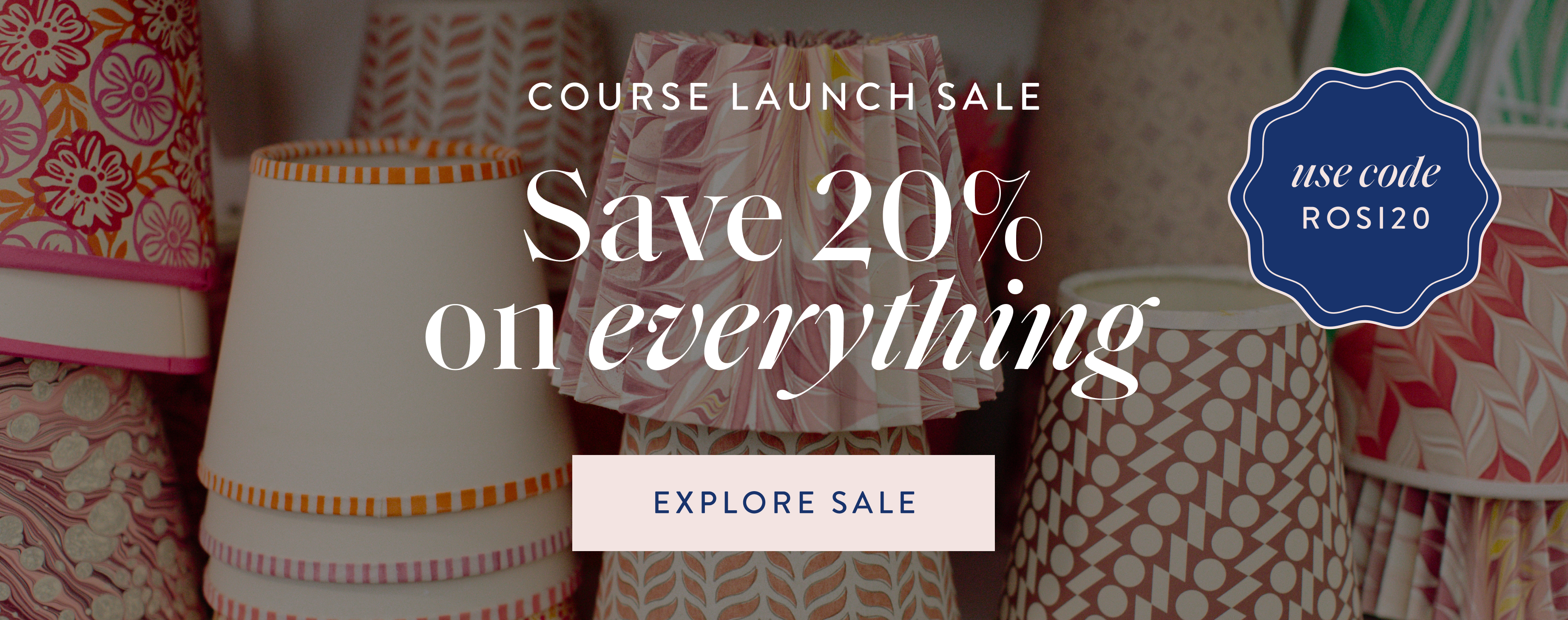 COURSE LAUNCH SALE