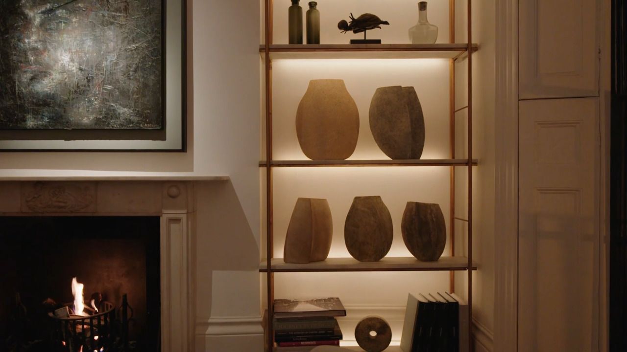 The living room & TV room