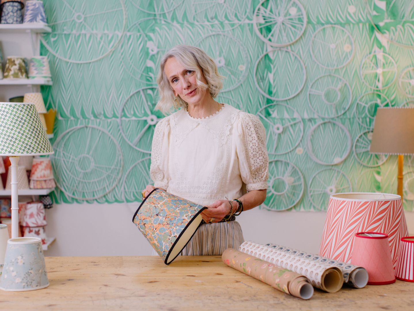 The Art of Paper Lampshade Making