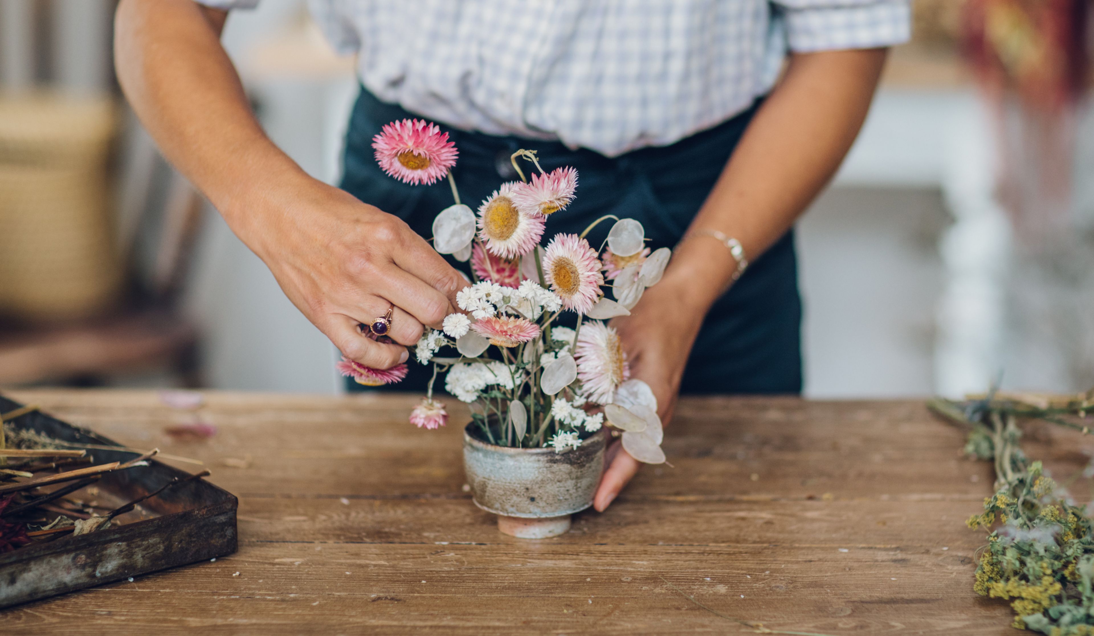 dried flowers
