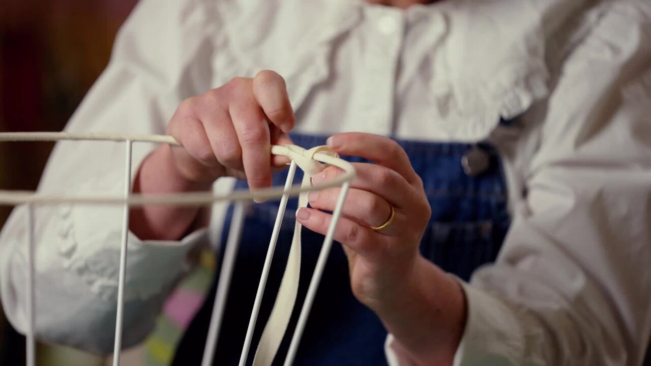 Preparing your lampshade