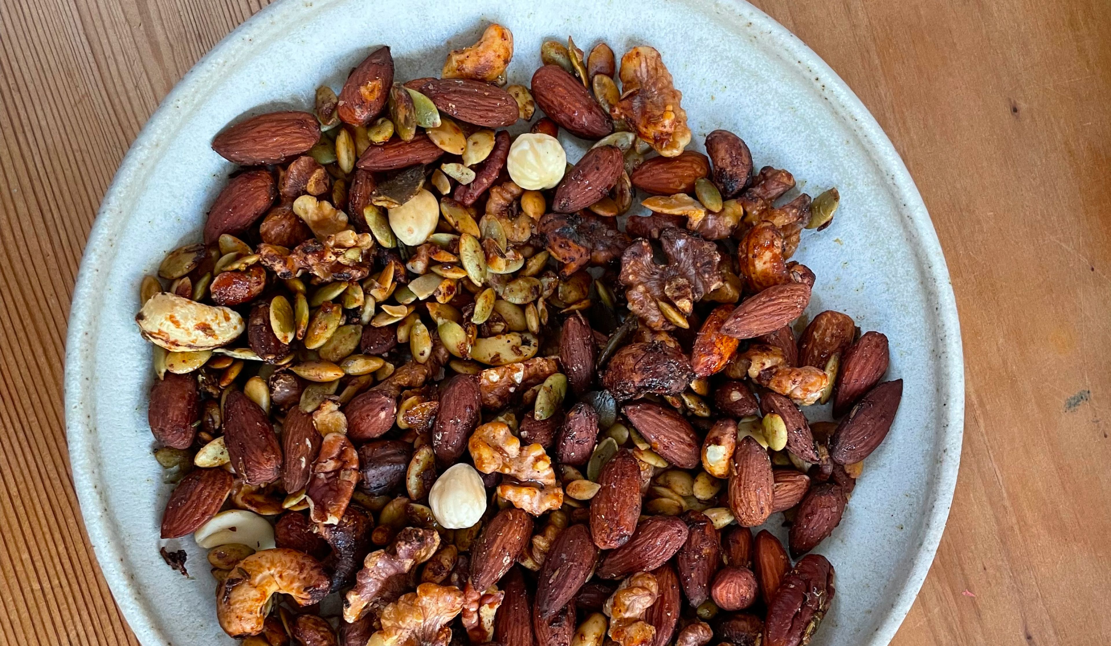 spiced nuts