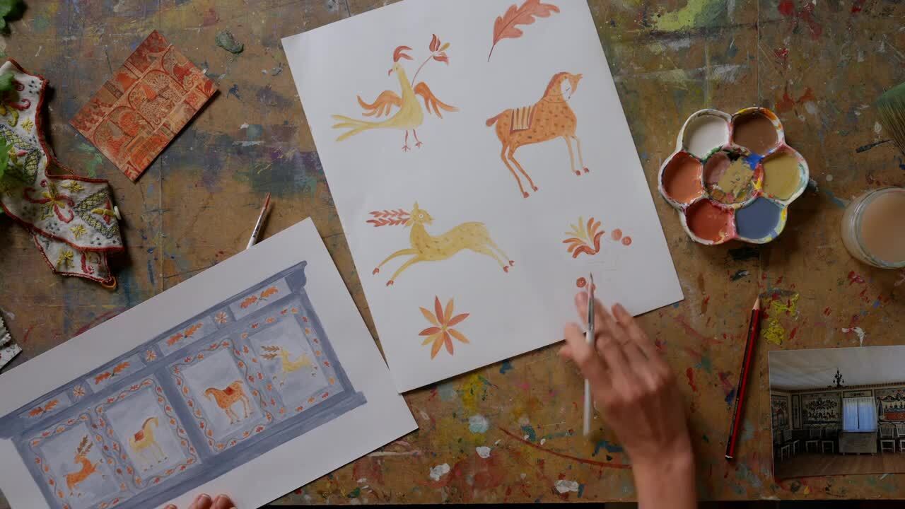 A Swedish-inspired painted sideboard - Part 2 - Composition and design