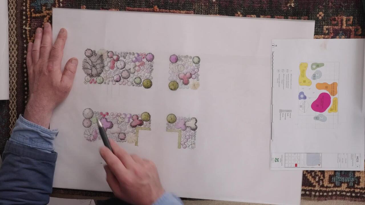 Working with existing planting plans