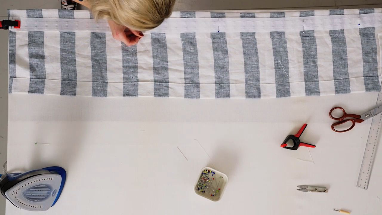 Simple unlined valance 