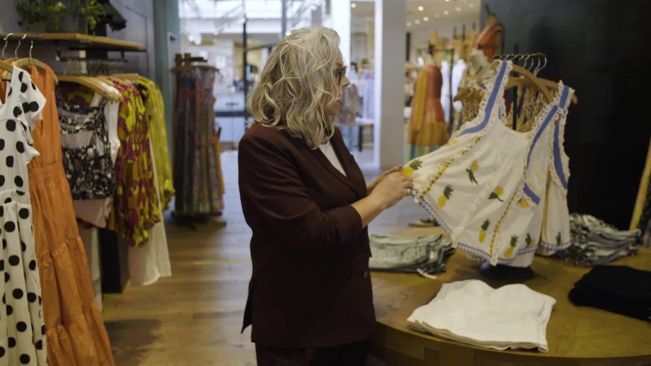 Finding inspiration: the clothes store