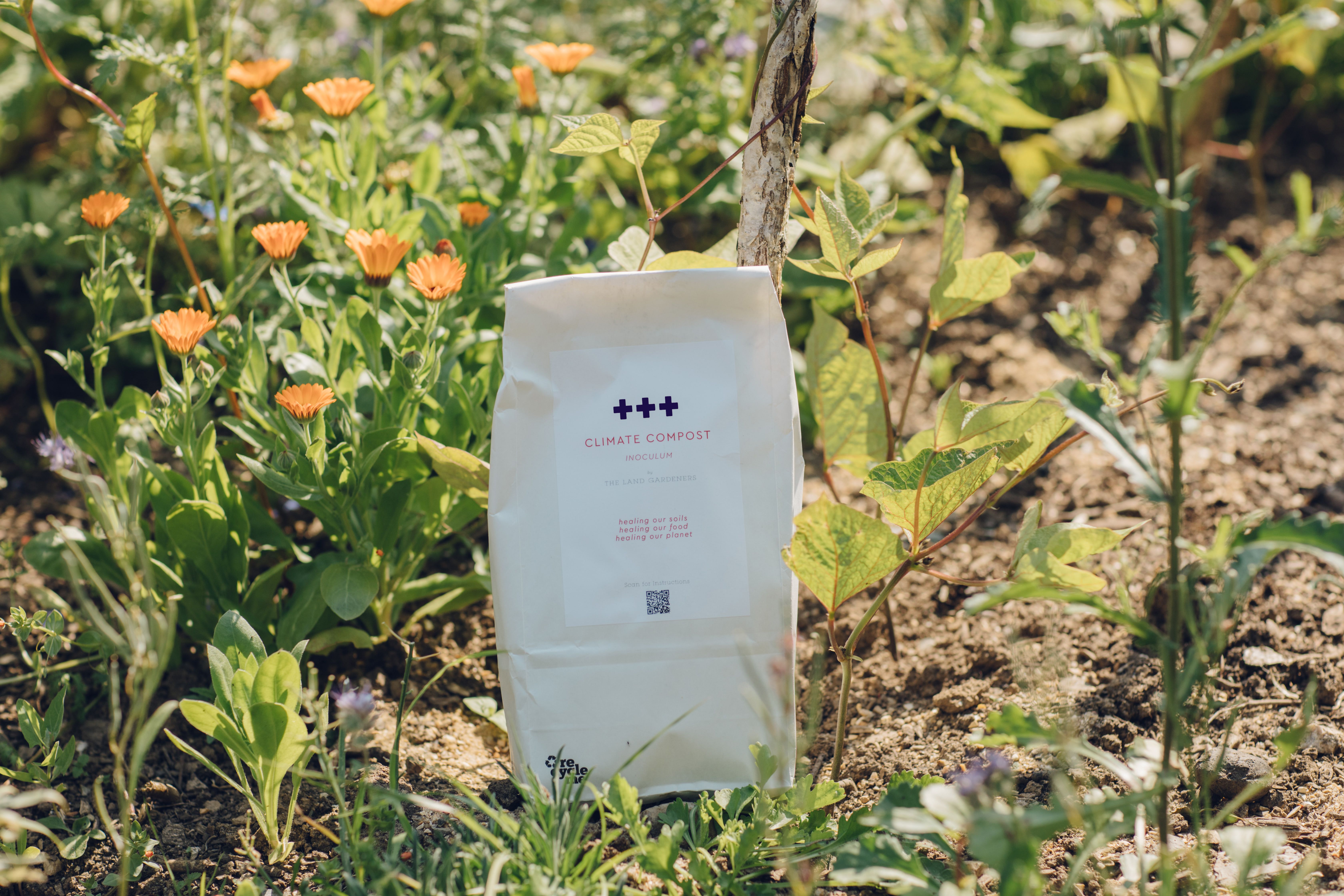The land gardeners cut flowers